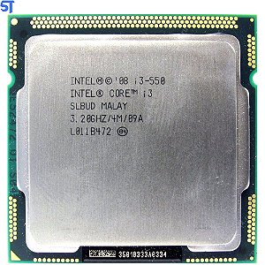 Processador Intel Core i3-550 4M Cache 3.20 GHz  Lga 1156