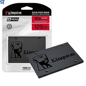 HD SSD Kingston A400 120Gb 2.5" SATA Rev. 3.0 6Gb/s SA400S37/120GCN - Cartela