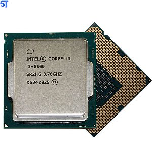 Processador Intel Core i3-6100 3M Cache 3.70 GHz Lga1151 -6ª Ger. Sem Box