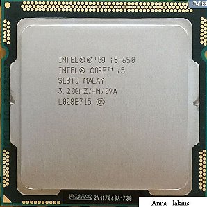 Processador Intel® Core i5-650 (4M Cache, 3.20 GHz) Lga 1156