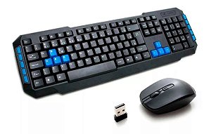 Kit Teclado e Mouse Wireless 2.4 Ghz Wb-8033 Veibo