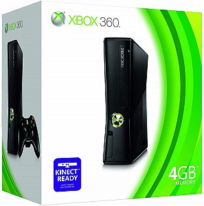 Xbox 360 Console Modelo 1538 Slim Com um Controle e Fonte - Usd