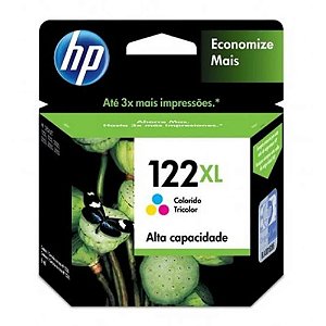 Cartucho hp 122XL Color Ch564hb 7,5mL- Cod.11110