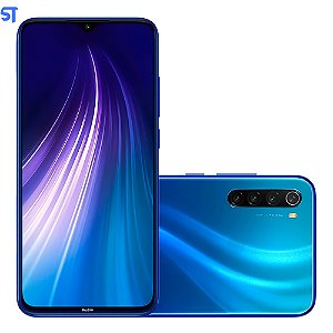 Celular Xiaomi Redmi Note 8 Dual Chip 64GB 4Gb Ram Tela 6.3" 48Mp Neptune Blue M1908C3JH