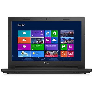 Notebook Dell Inspiron 3442 Core I3 4005u Hd 500Gb Memória 4gb Semi