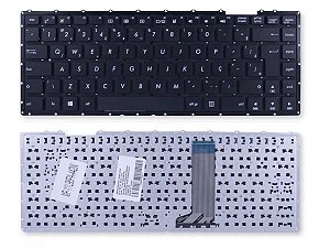 Teclado Notebook Compativel Com Asus D450 Z450la F401e V451 - Br - No Frame