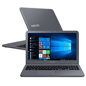 Notebook Samsung Essentials E30 Intel  Core  i3 7020U 4GB 1TB HD 15.6" Windows 10 Titanium