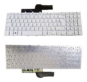 Teclado Notebook Samsung Pn 9z.n4nsc.00B- Np270 Np270E5E Branco