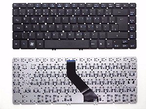 Teclado Notebook Acer V5-431 V5-471 V5-471-6485 Nsk-r25sw0s | Preto Abnt2