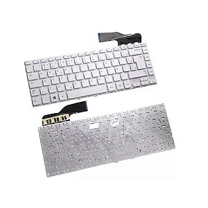 Teclado Notebook Samsung Pn: 9z.n4nsc.30G Np270 Np270E5E Branco