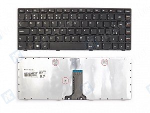 Teclado Notebook Com Moldura Lenovo G485-Usd