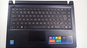 Moldura Inferior Com Teclado Notebook Cce