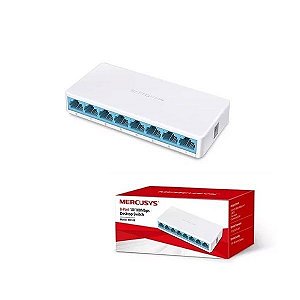 Switch Mercusys 8 Portas 10/100Mbps MS108