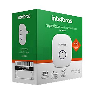 Repetidor Intelbras Wireless 300Mbps IWE 3000N