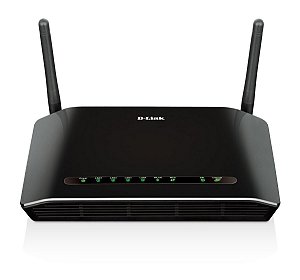 Roteador Wireless 300 Mbps D-Link ADSL MBPS 2740E  C/2A