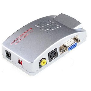 Conversor PC TV De Vga Para AV com Saídas S-vídeo E Vga Rca Alta Resolução Xtrad XT-5555