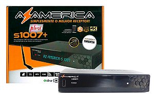 Receptor Digital Az-America S1007 Plus Ultra HD 4K Iptv Iks Vod