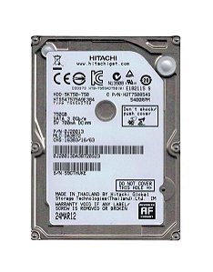 Hd Int. Notebook 750Gb Hitachi h2t750854s-Usd