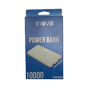 Carregador Portátil Power Bank Inova 10000mAh Pow-8523