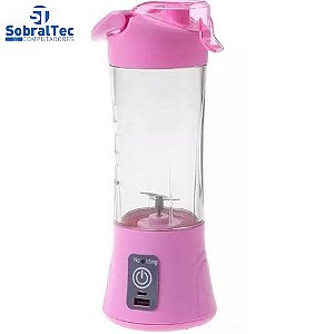 Mini Liquidificador Portátil Shake Juice Cup + Cabo