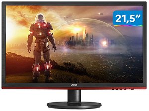 Monitor Gamer AOC Speed LED 21.5´ Widescreen Full HD, HDMI/VGA/Display Port FreeSync, 1ms - G2260VWQ6