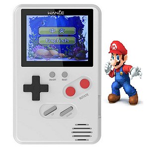 Mini Video Game Retro Portatil Sup 500 Jogos Na Memoria Wanle