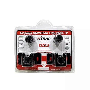 Suporte Universal Fixo Para Tv De 10 Até 76 Polegadas Xtrad xt-881 Suporta 80Kg