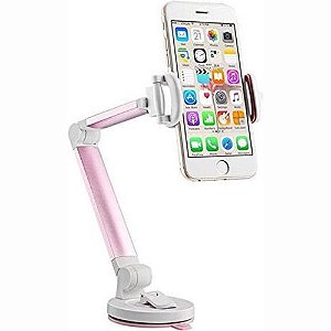 Suporte Para Telefone H'maston Com Braço Em Alumínio Ajustável 360º CJ23