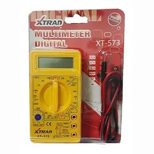 Multímetro Digital Voltagem Tensão Continua e Alternada AC DC Xtrad XT-573