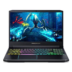 Notebook Gamer Acer®, Intel® Core™ i7 9750H, 16GB, 1TB HD + SSD 128 GB, Tela de 15,6", Helios 300 - PH315-52-748U