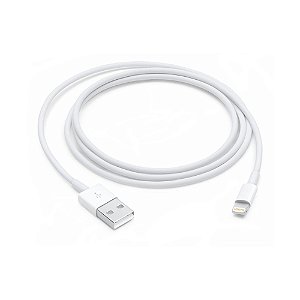 Cabo Usb Para Iphone 7 Lightnig Branco Waterproof