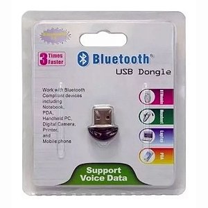 Mini Adaptador Bluetooth Usb Dongle 2.0 Para Dados