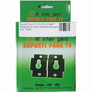 Suporte Para TV LCD LED 10 Até 71 Polegadas Suporta 55Kg Max Ferragens