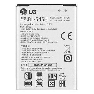 Bateria Para Celular LG BL-54SH 3.8V 5240 mAh/9.7Wh