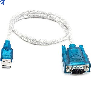 Cabo Conversor USB Para Serial Rs232 -Macho - 80cm
