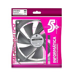 Micro Ventilador Cooler Ventoinha 120x120x25mm 1900Rpm 12V 0.27A ChipSCE