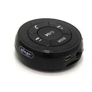 Receptor De Áudio Bluetooth 3.0  Portátil P2 Microfone Recarregável Knup KP-T91