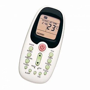 Controle Remoto Universal De Ar Condicionado Até 8 Metros Lelong Le-7424