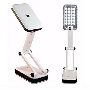 Luminária Dobrável Com 24 Leds Escritório Recarregável LHLED 5S LH-666 HZ-03-2009