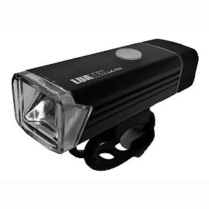 Laterna Para Bicicleta MicroUSB Bateria Recarregável Prova D'água Luatek LK-002