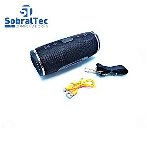 Caixa De Som Bluetooth 15W Portátil Entrada Usb, Sd e Aux Charge 3 Mini M-4295
