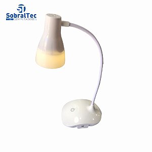 Mini Luminária 300 Lumes 6500 a 6800k Recarregável Sensor De 3 Estágios LG-C37