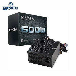 Fonte EVGA 600W 80 Plus White ATX PFC Ativo 100-W1-0600-K