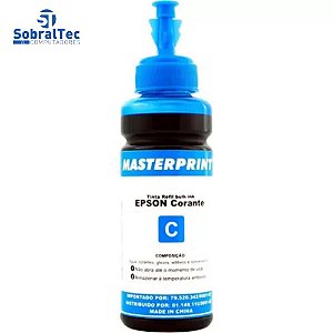 Refil Tinta Corante Compativel Epson/Hp Masterprint C Cyan