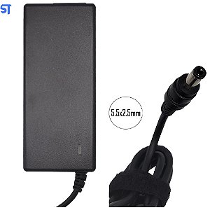 Fonte Notebook 19V 3.42A Positivo Asus Toshiba Pino 5.5x2.5mm 65W Knup KP-523
