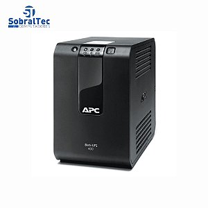 Nobreak APC Back-Ups 400VA 220W Bivolt 115V 220V 4 Tomadas BZ400BI-BR