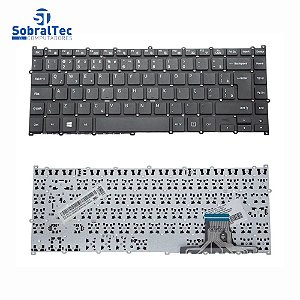 Teclado Notebook Compativel Com Samsung Np500r4k Np500r4l 500r4k - Black - Br - No Frame