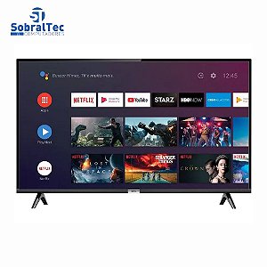 Smart TV LED 40” SEMP TCL 40S6500 Full HD Android - Wi-Fi HDR Inteligência Artificial 2 HDMI USB
