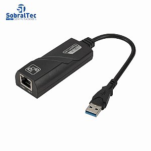 Adaptador Ethernet USB 3.0 Para RJ45 Gigabit 10/100/1000 Lan Placa De Rede Externa A03-2-15