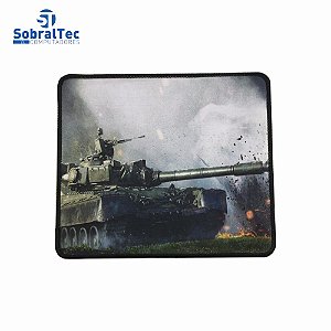 Mousepad Gamer Estampas World War 25x20 Cm Silk-Fliding AJ L-16 Tanque T-54/55